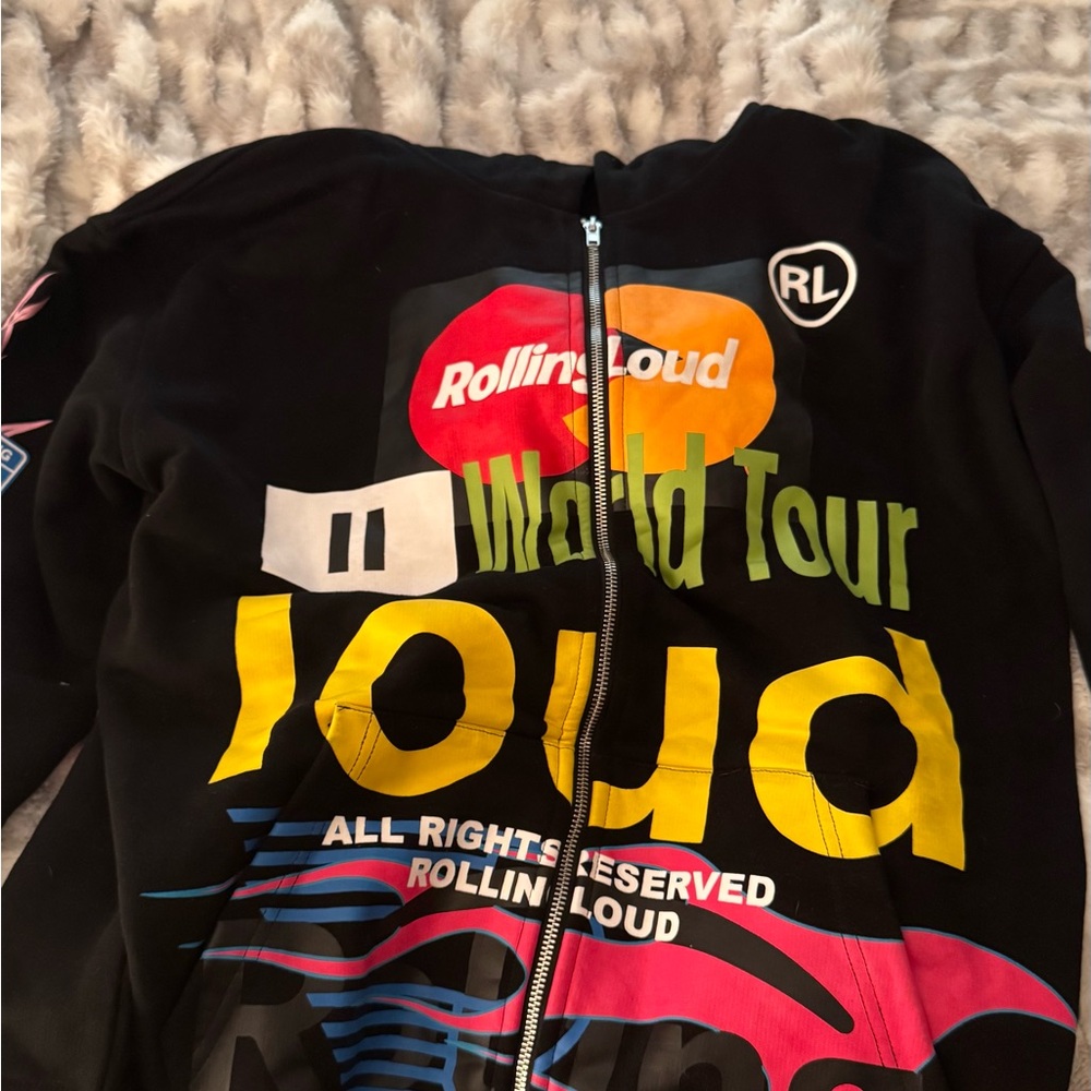 Rolling Loud World Tour Graphic Hoodie
